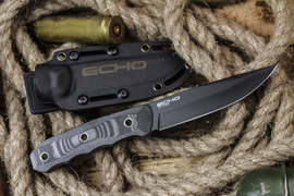 Туристический нож Echo D2 Black Titanium