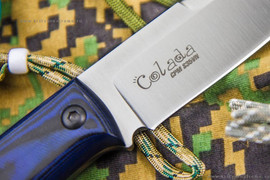 Туристический нож Colada, сталь CPM S35VN, Микарта