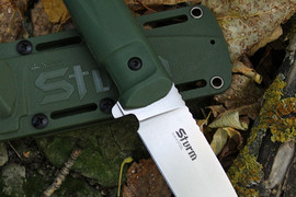 Тактический нож Sturm AUS-8 Satin (рукоять олива)