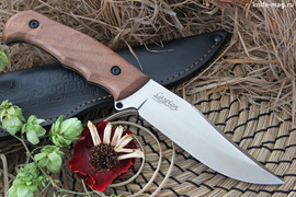 Туристический нож Caspian AUS-8 Satin Walnut