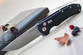 Складной автоматический нож Raven Stone Wash