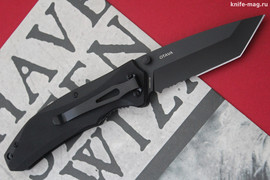 Складной нож Otava Serrated Black