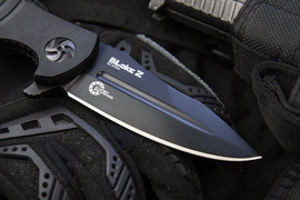 Складной нож Bloke Z D2 Black Titanium