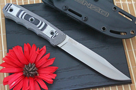 Туристический нож Enzo AUS-8 Satin