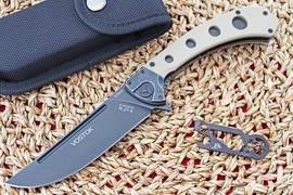 Складной нож Восток AUS-8 Black Wash