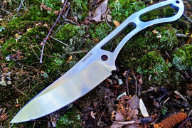 Нож Шейный (сталь 100х13М, цельнометаллический)