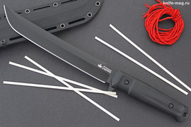Тактический нож Sensei AUS-8 Black Titanium