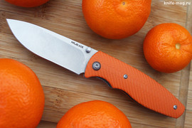 Складной нож Zipper Orange G-10