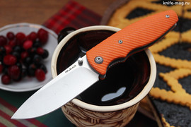 Складной нож Zipper Orange G-10