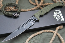 Складной нож Аватар AUS-8 Black Titanium