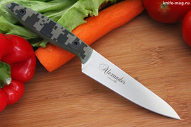 Кухонный нож Alexander S N690 Camo G-10