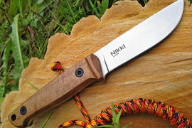 Туристический нож Nikki D2 Stone Wash