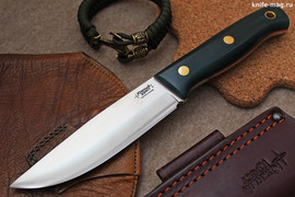 Туристический нож Модель XM D2, накладки micarta (Изумруд)