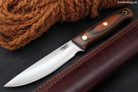 Туристический нож Росомаха D2, накладки micarta Питон