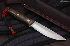 Туристический нож Росомаха D2, накладки micarta Питон