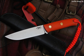 Туристический нож Модель M2 Orange D2, накладки micarta