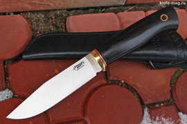 Туристический нож Бер Bohler N690, рукоять граб
