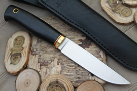 Туристический нож Кузьмич Норт Bohler N690, рукоять граб