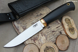 Туристический нож Кузьмич Норт Bohler N690, рукоять граб