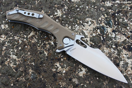 Складной нож Мангуст 2С D2 Tan