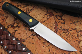 Туристический нож Модель M2 Bohler N690, накладки micarta (Изумруд)