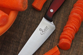 Кухонный нож Alexander M AUS-8 Red G-10
