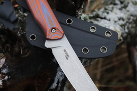 Нож Scar Orange & Blue