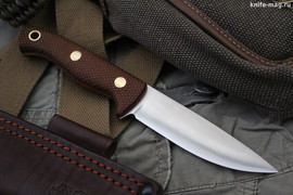 Туристический нож Шершень Bohler N690, накладки micarta Койот, оружейная насечка