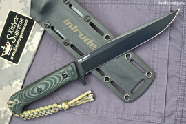 Тактический нож Intruder 440C Black Titanium