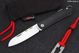 Складной нож Bro G-10 Black & Red Satin