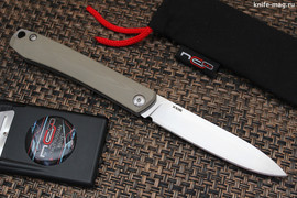 Складной нож Respect G-10 Tan Satin