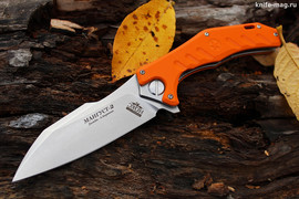 Складной нож Мангуст 2 D2 Orange